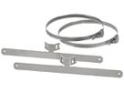 Befestigungsset Hensel f.befestigung von Mi-Gehäusern an Rohr, 60…150mm B=290mm