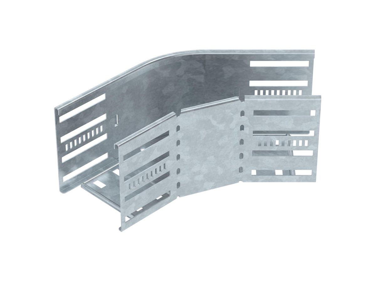 Bogen BET RB 45° 110×100mm Stahl feuerverzinkt