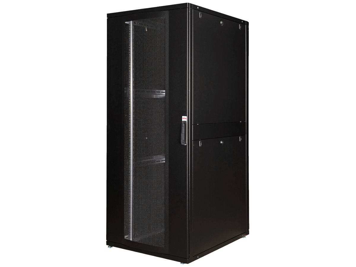 Netzwerkschrank 19" ROLINE Pro 800×1970×1000mm 42HE 2×Tür schwarz