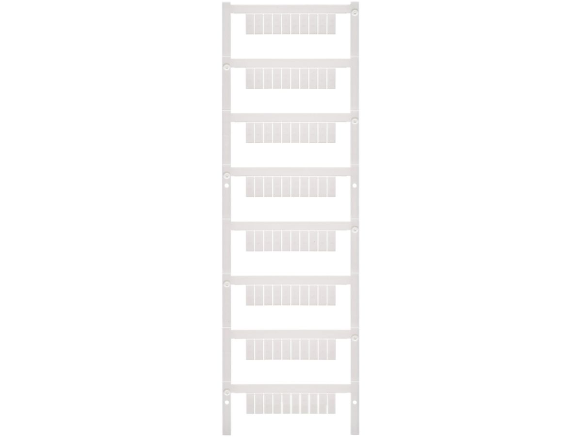 Klemmenmarkierer Weidmüller MultiFit 12×5mm Woertz PA66 weiss