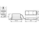 EB-LED-Deckenleuchte LuxSpace Compact DN571B LED20S/830 PSU-E C WH