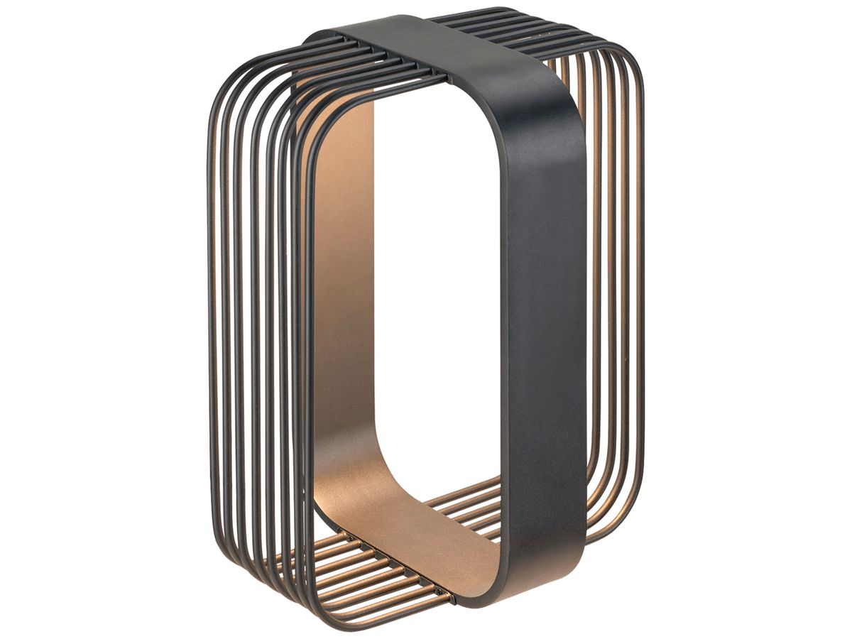 LED-Wegeleuchte SLV GRID 8W 250lm 2700K IP44/65 400×300×240mm schwarz