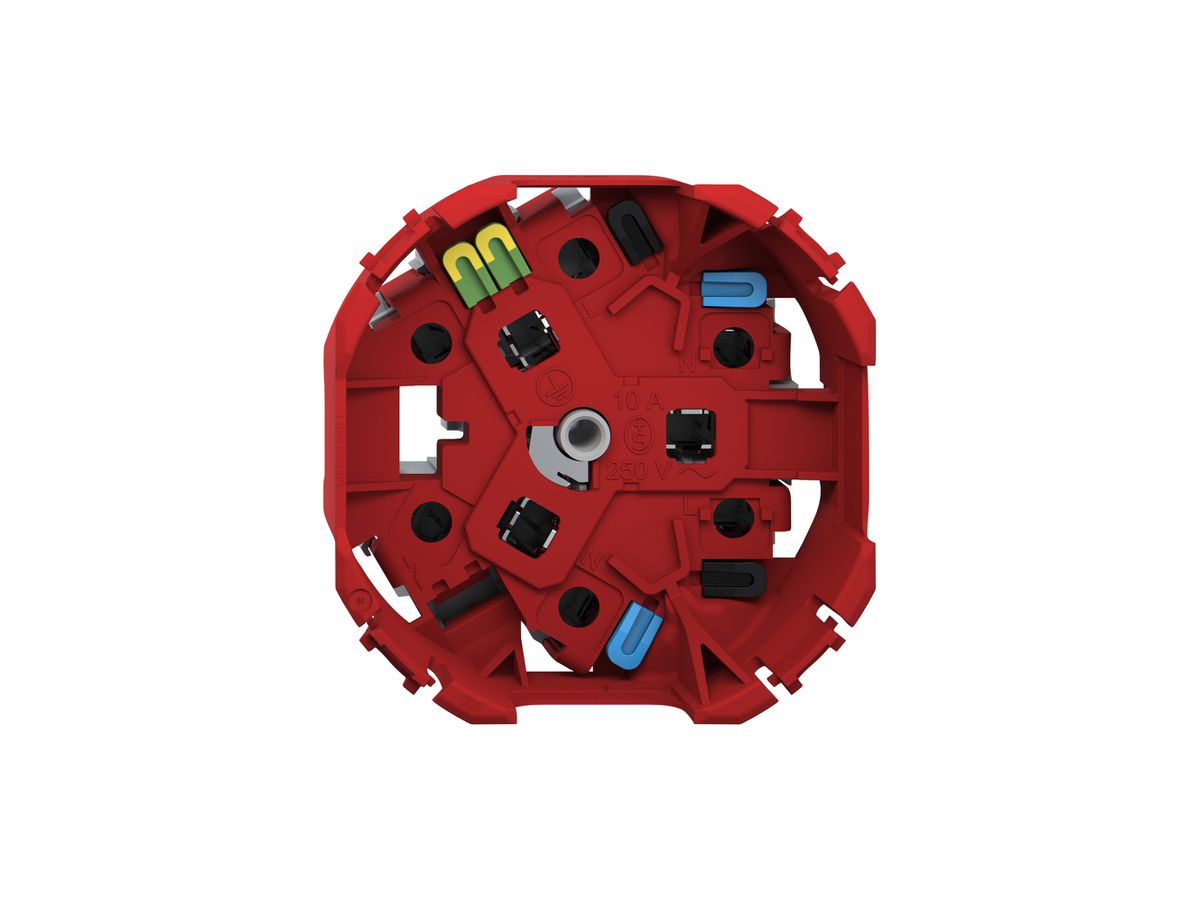 Steckdose Feller SNAPFIX® 3×T13 mit Shutter