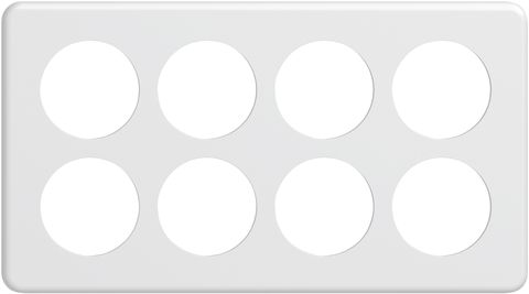 UP-Kopfzeile STANDARDdue SNAPFIX® 2×4 270×150mm ws