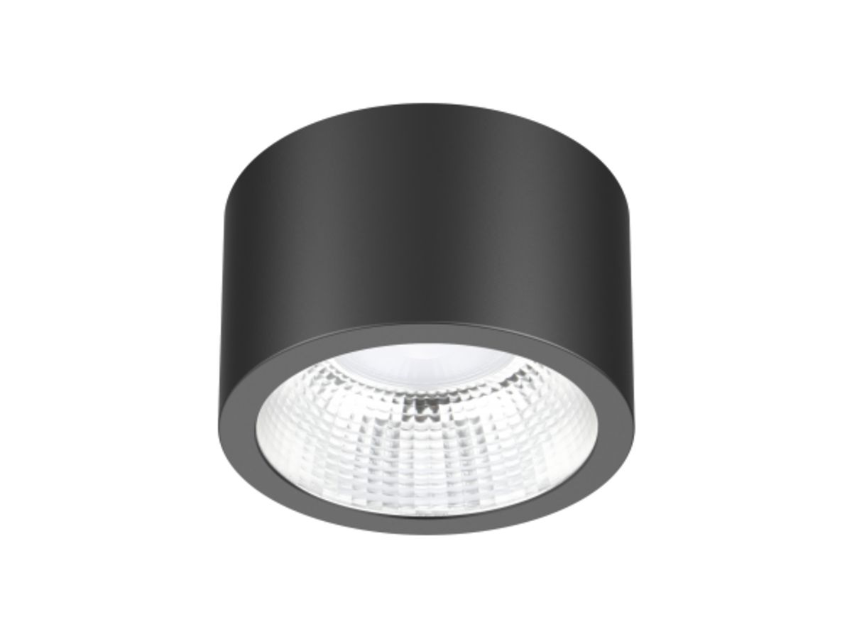 LED-Leuchte DOTLUX CIRCLEugr-top, 25W, Ø209×128mm, 3000…5700K COLORselect, sz