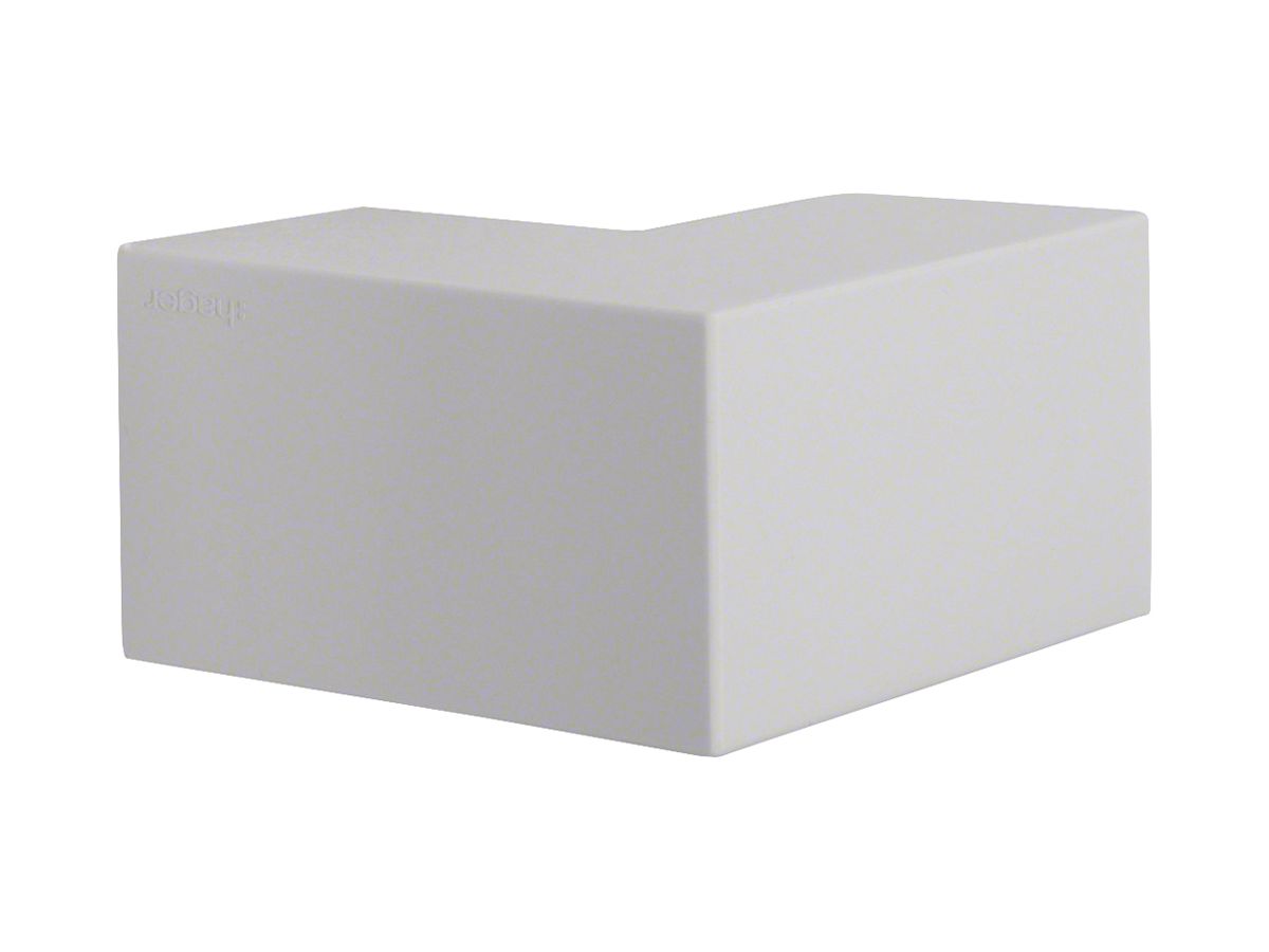 Ausseneck Hager tehalit.LF 25×25mm grau IP30