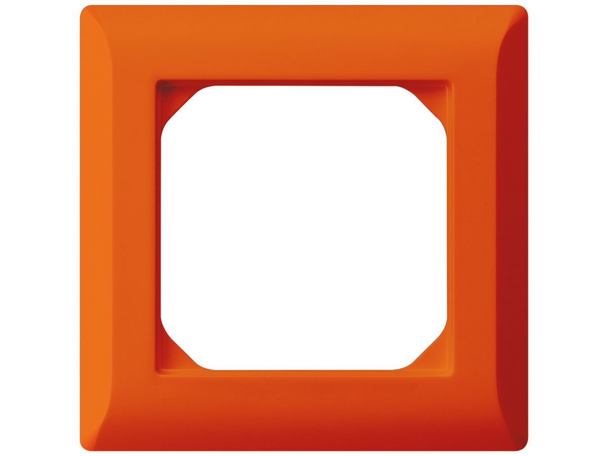 UP-Abdeckrahmen kallysto.line 1×1 orange 92×92mm