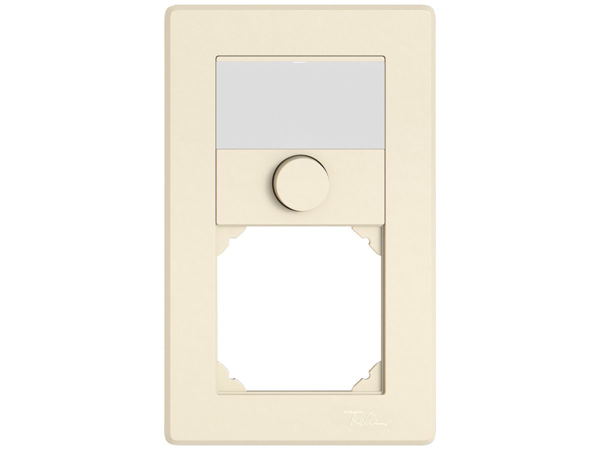 UP-Kombination EDIZIO.liv SNAPFIX® 2×1 156×96mm Schliesser 1L+leer crema