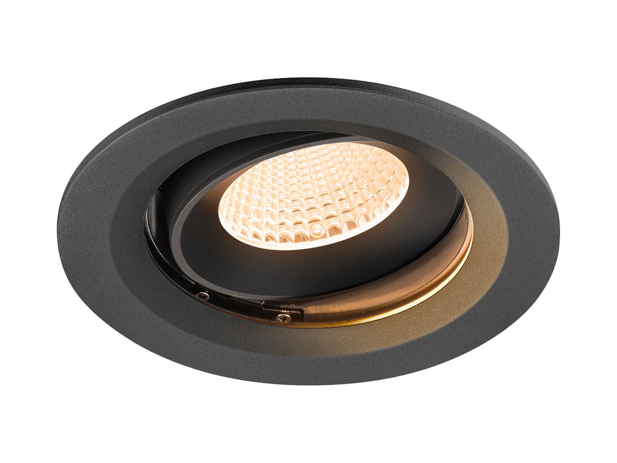 EB-LED-Spot SLV NUMINOS MOVE M 12W 1700lm 2700K MB DALI DIM Ø135×80mm sz