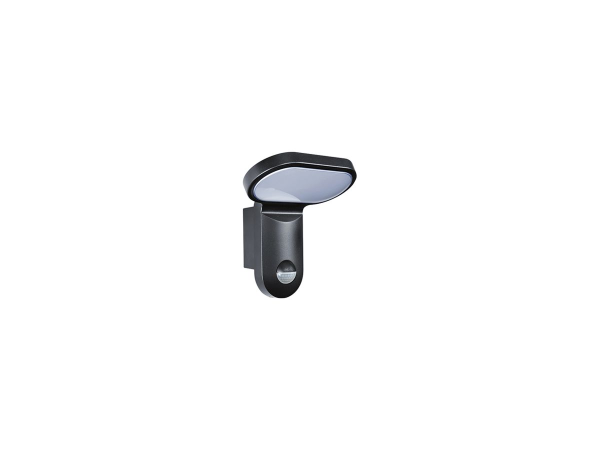 Automatikstrahler ESYLUX AOL 200 LED 5K, 25W 5000K, schwarz