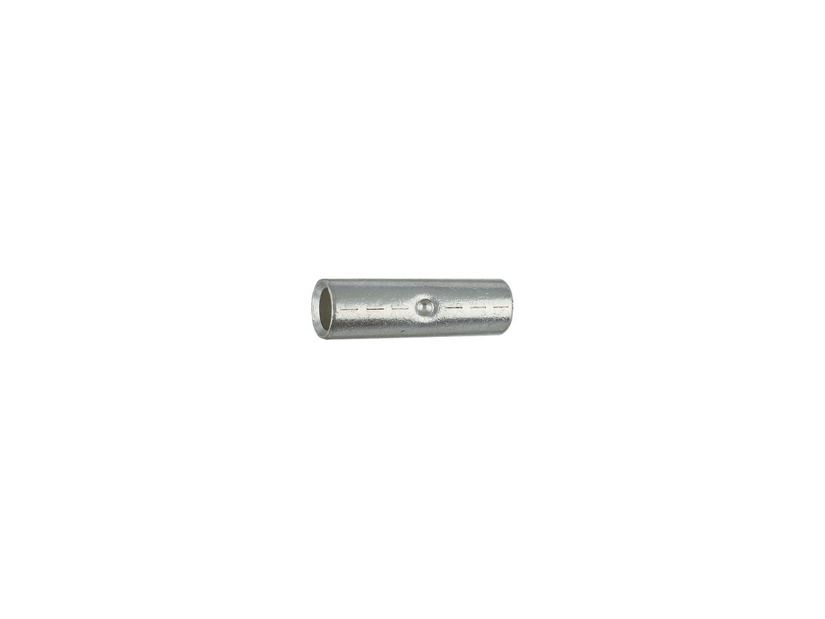 Pressverbinder Gustav Klauke lang 6mm² Kupfer verzinnt