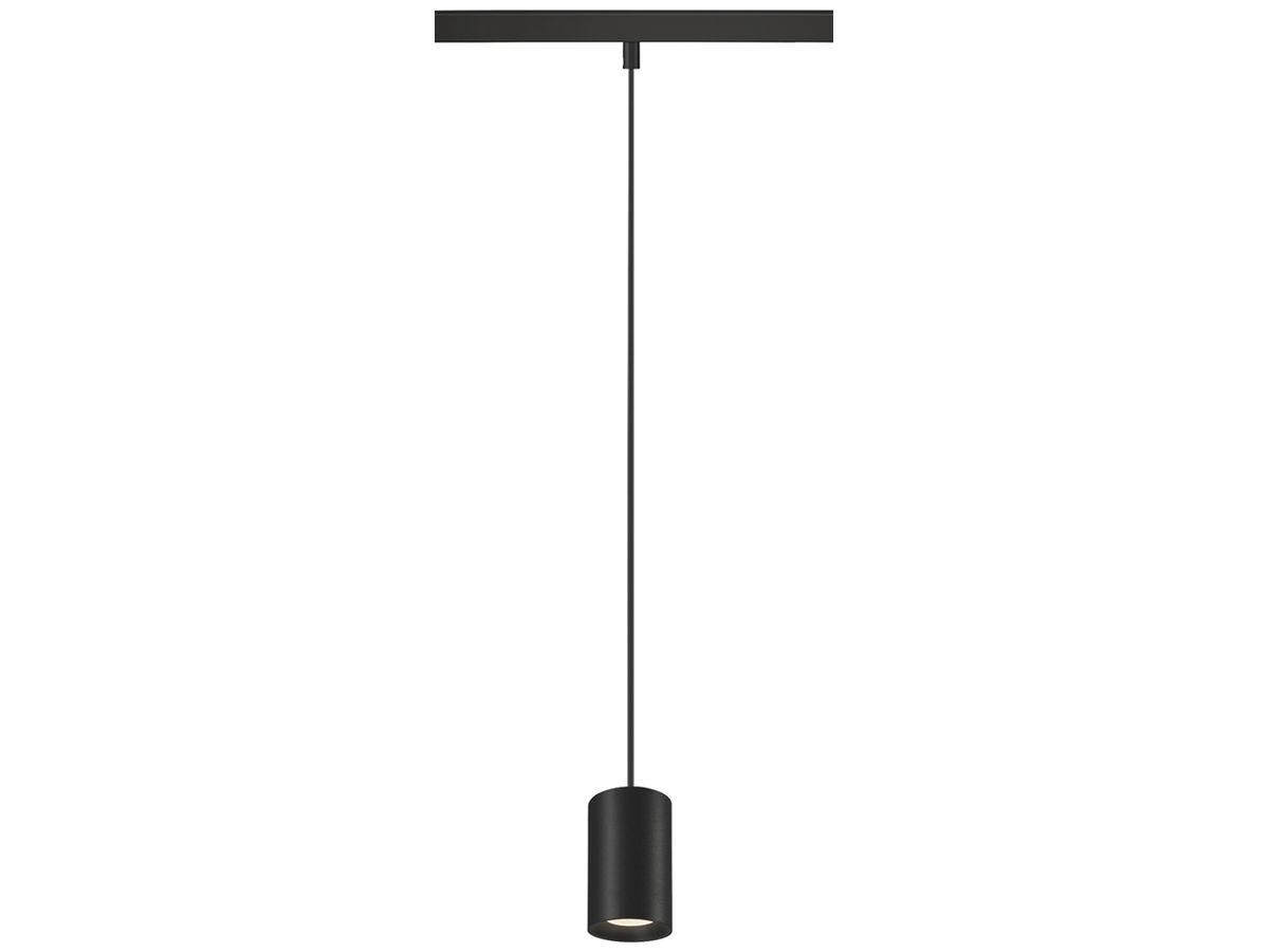 LED-Pendelleuchte SLV NUMINOS XS 48V AD 8.7W 720lm 940 DALI Ø50 schwarz/schwarz