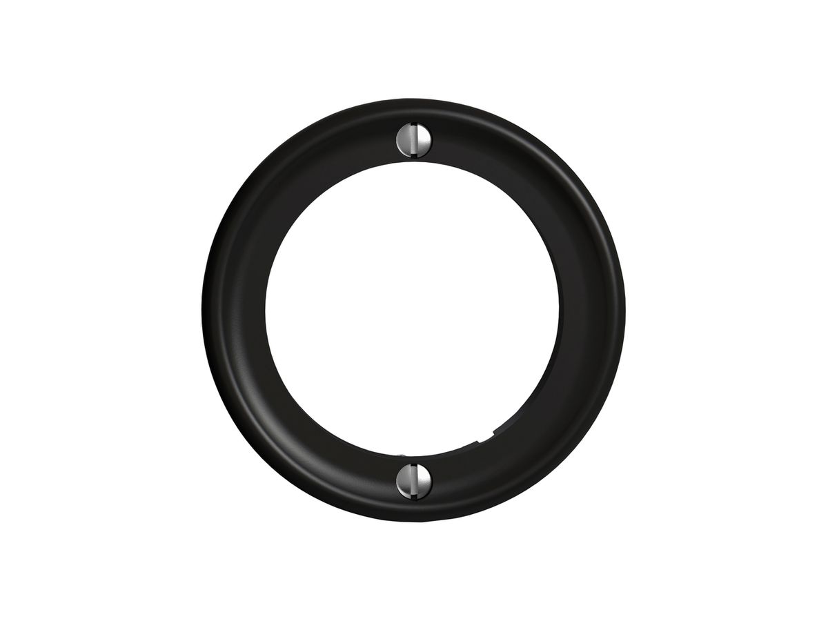 Abdeckset STANDARDdue SNAPFIX® Thermostat schwarz IP20