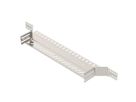 T-Abgang BET RAA 60×500mm Edelstahl A4 blank