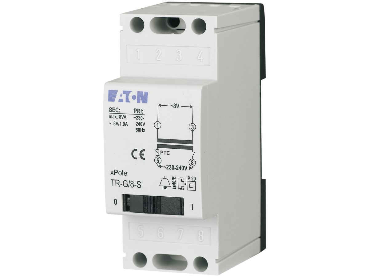 REG-Kleintrafo ETN TR-G/8 230V/8V