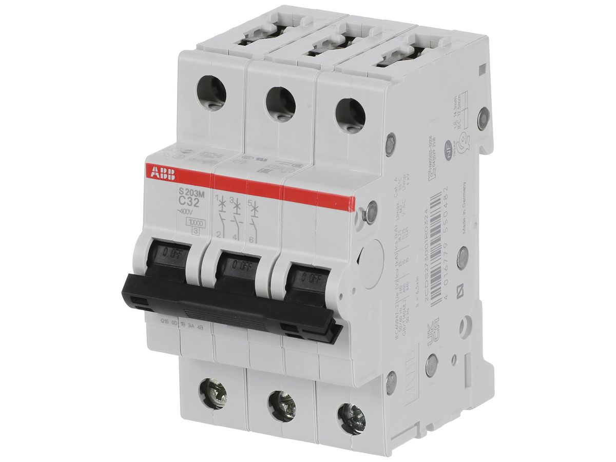 Leitungsschutzschalter ABB S203M-C32 32A C 10kA