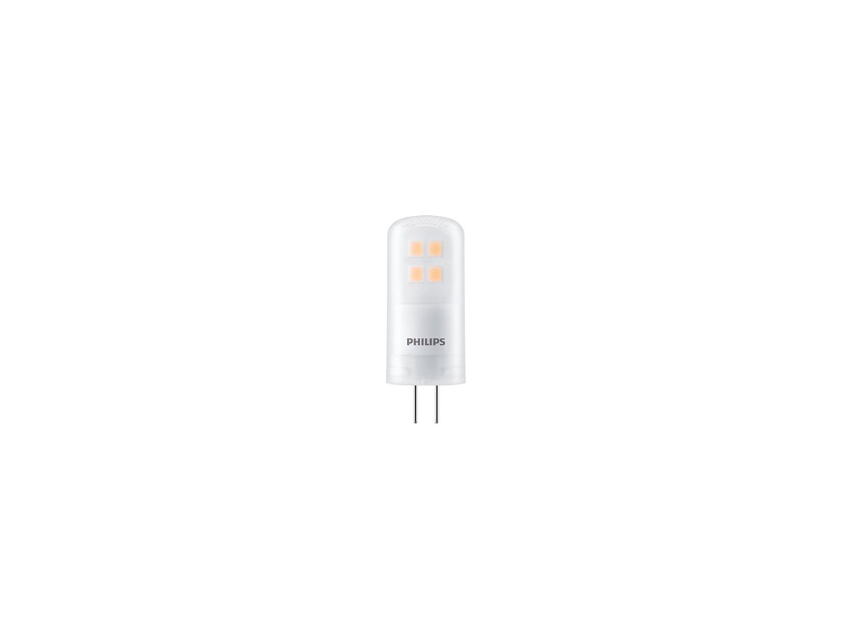 LED-Lampe Philips CorePro G4 2.1W 210lm 827 mattiert Ø15×40mm