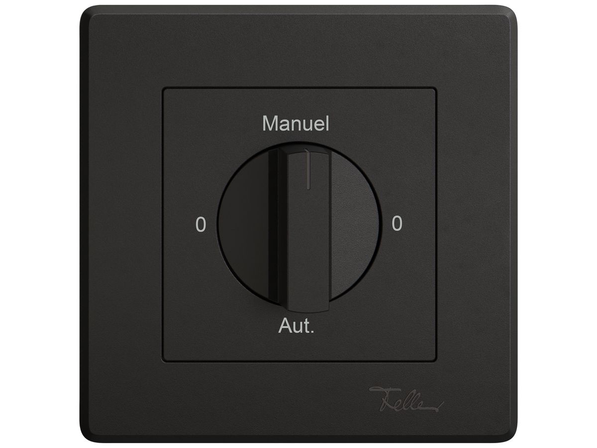 UP-Montageset EDIZIO.liv SNAPFIX® f.Drehschalter m.Griff 0-Man-0-Auto (F) sz