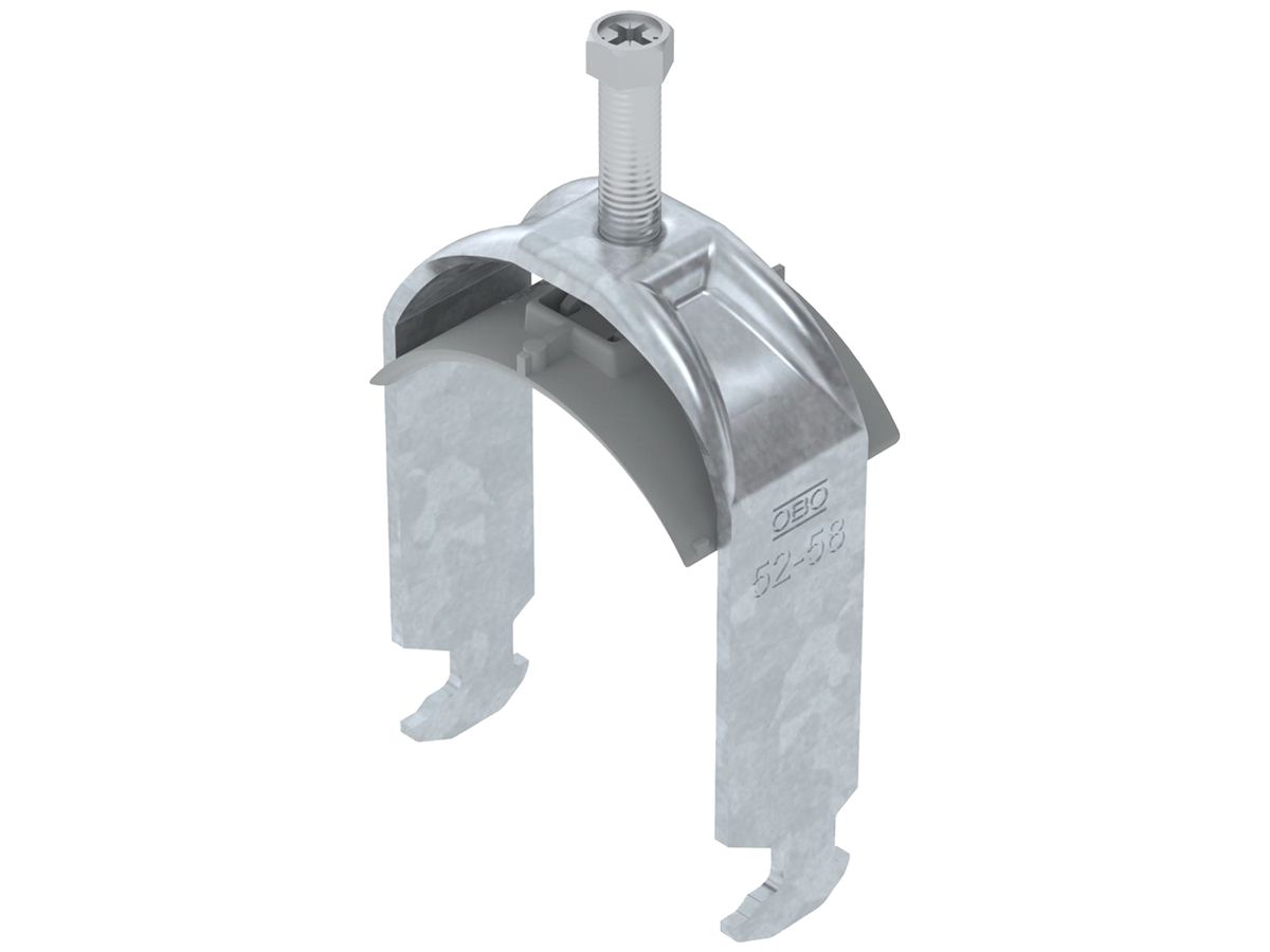 Schnellverleger BET 2056 H-Fuss Kunststoff 52…58mm 1×Kabel Stahl tfZn