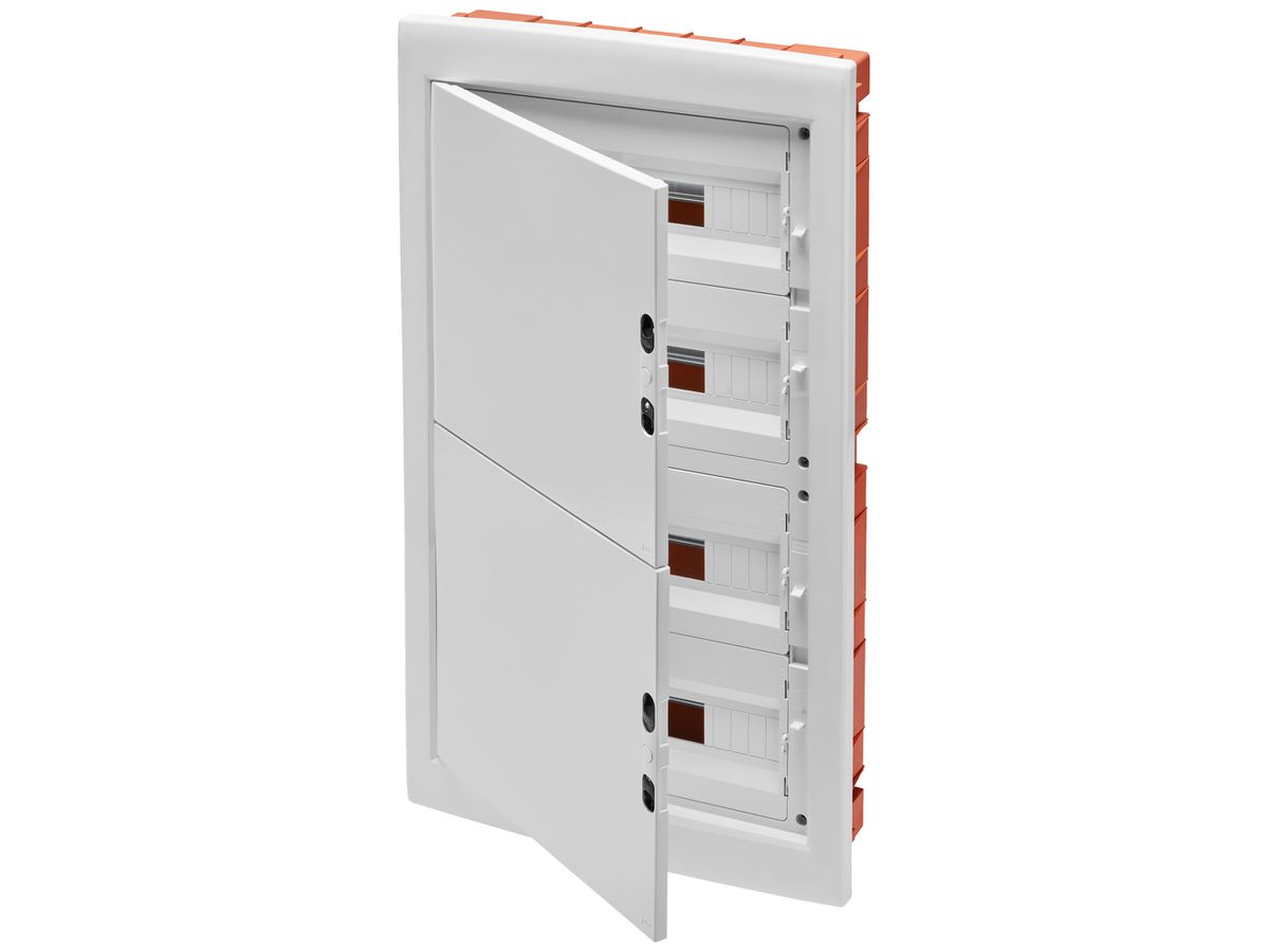 UP-Kleinverteiler Gewiss 40 CDI 4-reihig 18TE Tür IP40 465×855×120mm