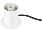 Tischleuchte SLV VARYT E14 1×6W Schalter Ø90×90mm weiss