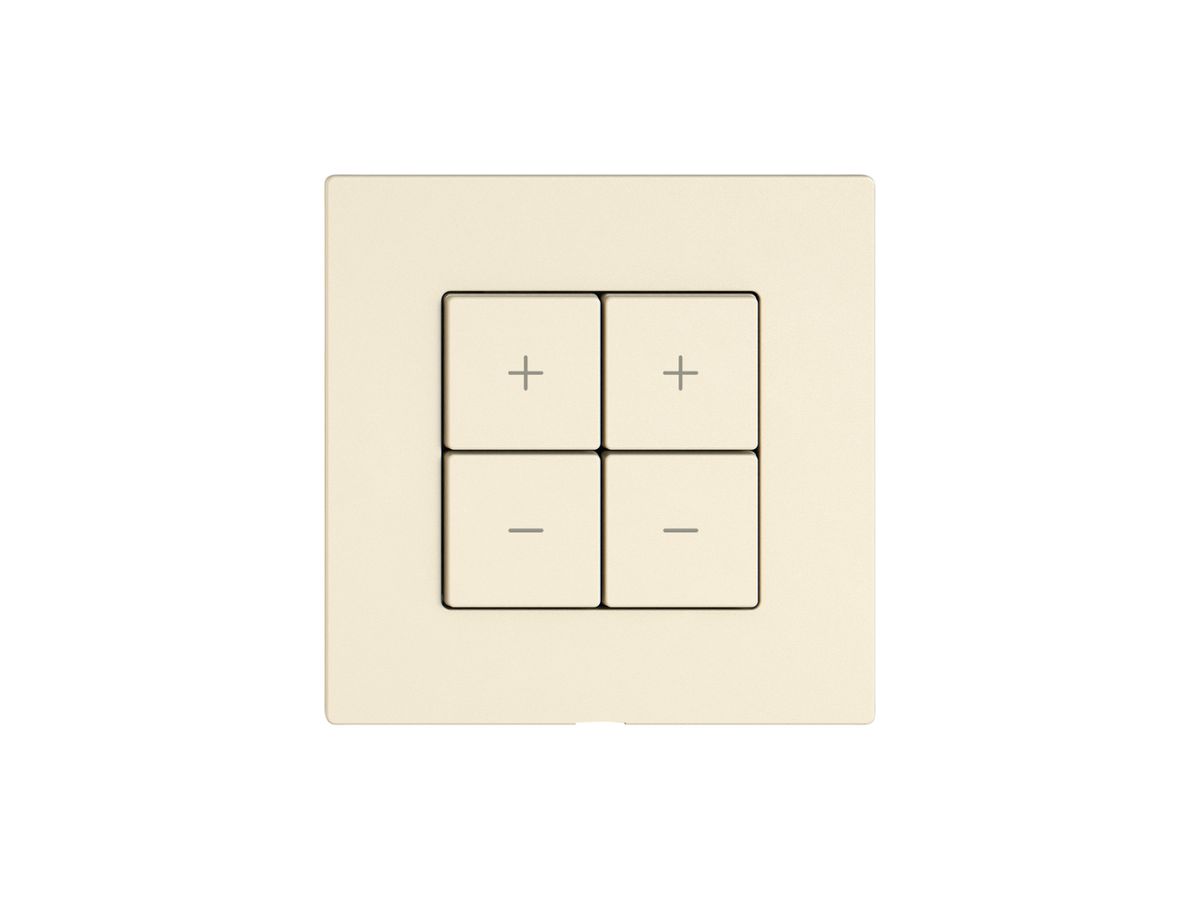 Bedienaufsatz zu Dimmer EDIZIO.liv Wiser SNAPFIX® 2K 4T cr
