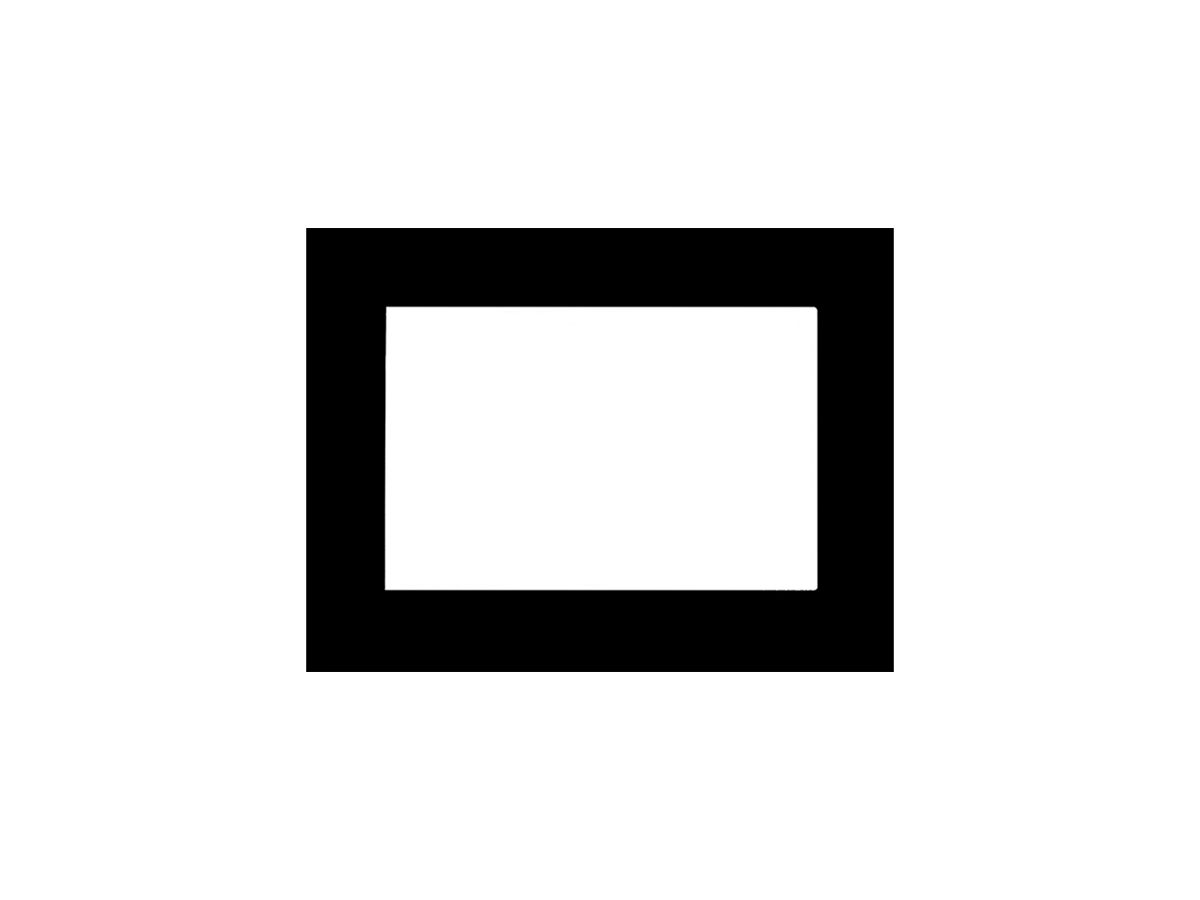 Abdeckrahmen MDT VCB-07SW.04 für VC-0701.04 schwarz gl