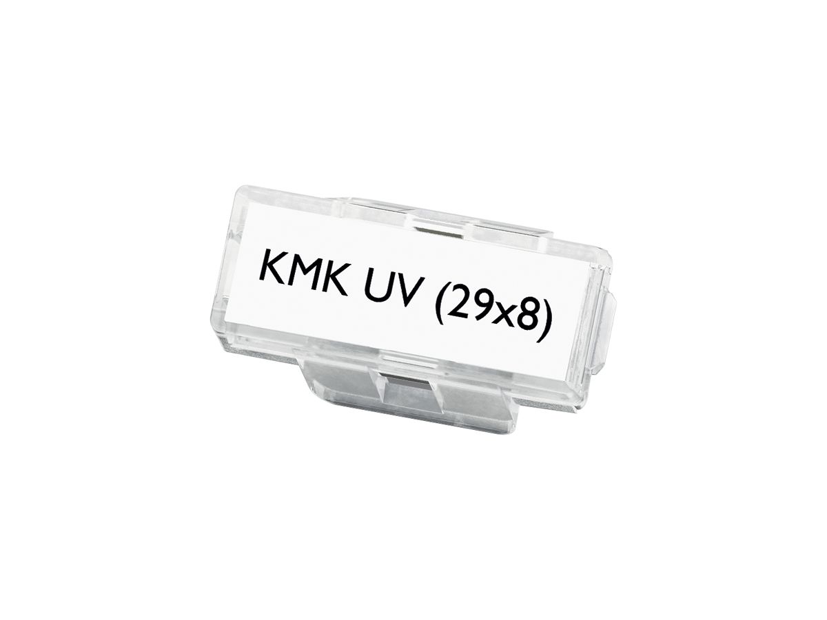 Kabelmarkierer PX KMK UV Ø6mm 29×8mm transparent