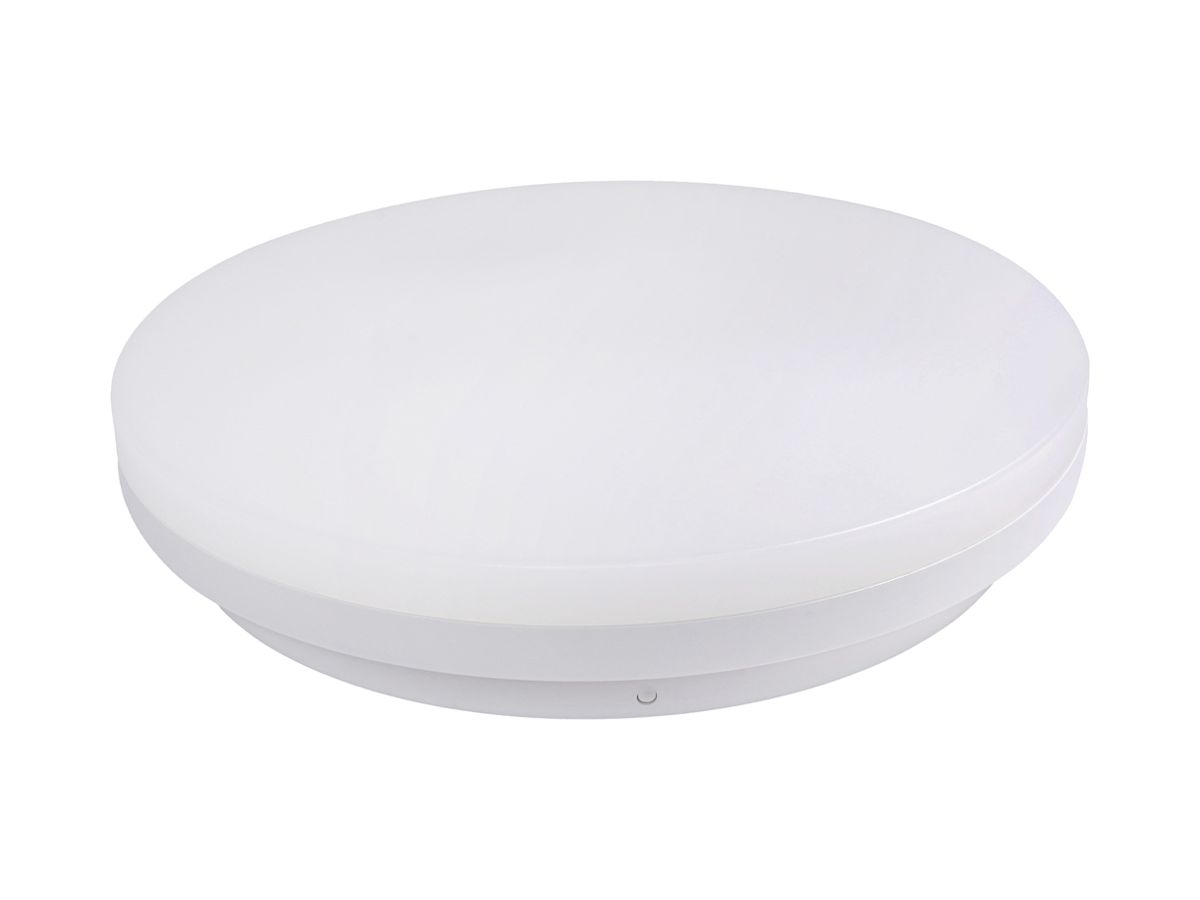 LED-Decken-/Wandleuchte REDONDO PRO Ø220mm 8/12/15W 1800lm 3000…5000K IP54 weiss