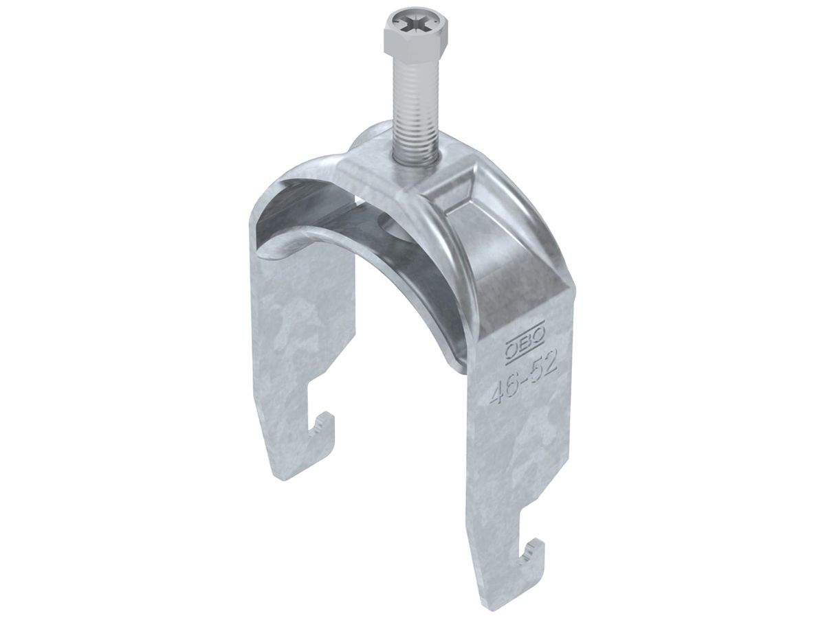 Schnellverleger BET 2056 U-Fuss Metall 46…52mm 1×Kabel Stahl tfZn