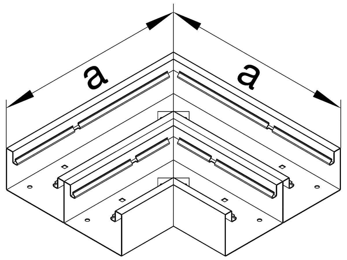 Flachwinkel tehalit BRS 100210D verzinkt