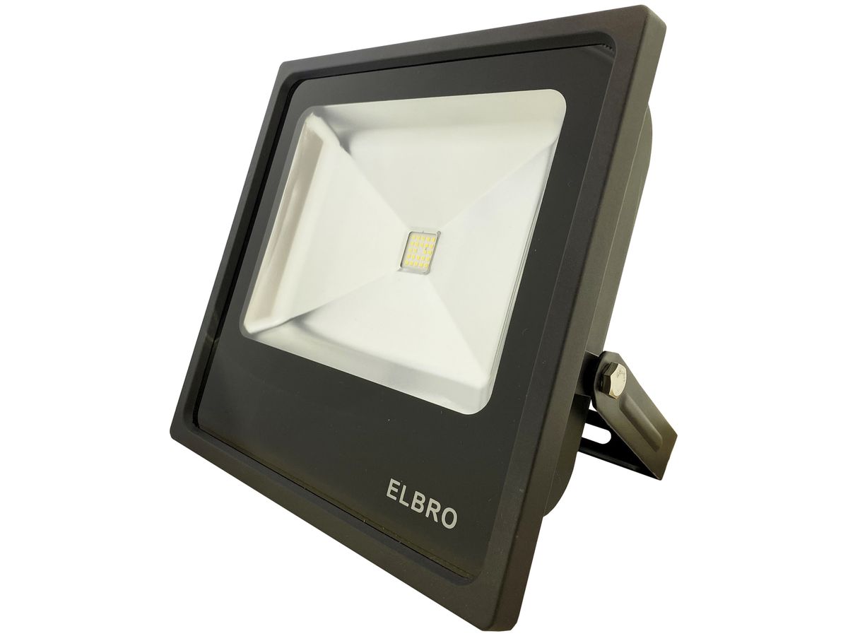 LED-Flutlichtstrahler SLED80-5K-A 80W 5000K 9673lm 120° 250×248×114mm IP65