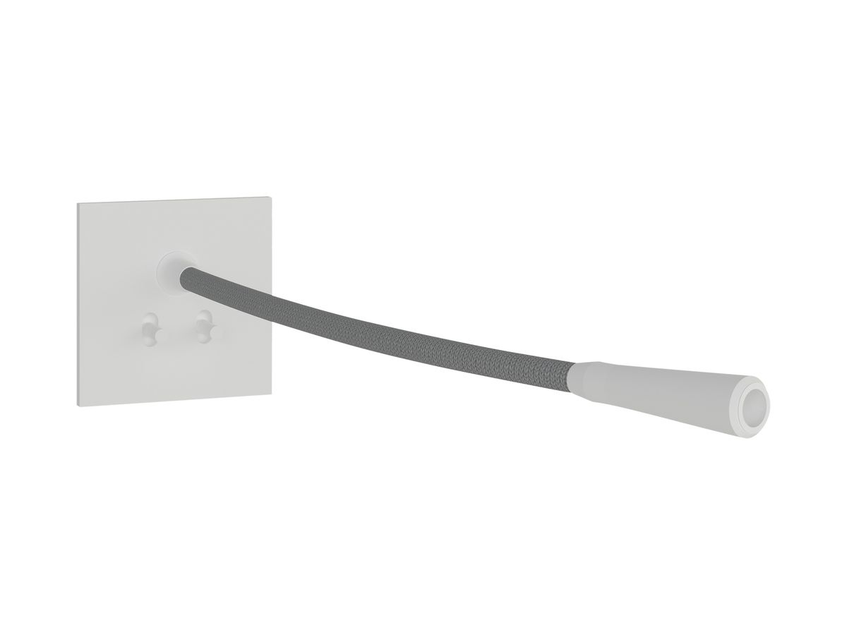 UP-LED-Leseleuchte Legrand Arnould 1W 3000K Flexarm+Schalter Sch 3, satinweiss