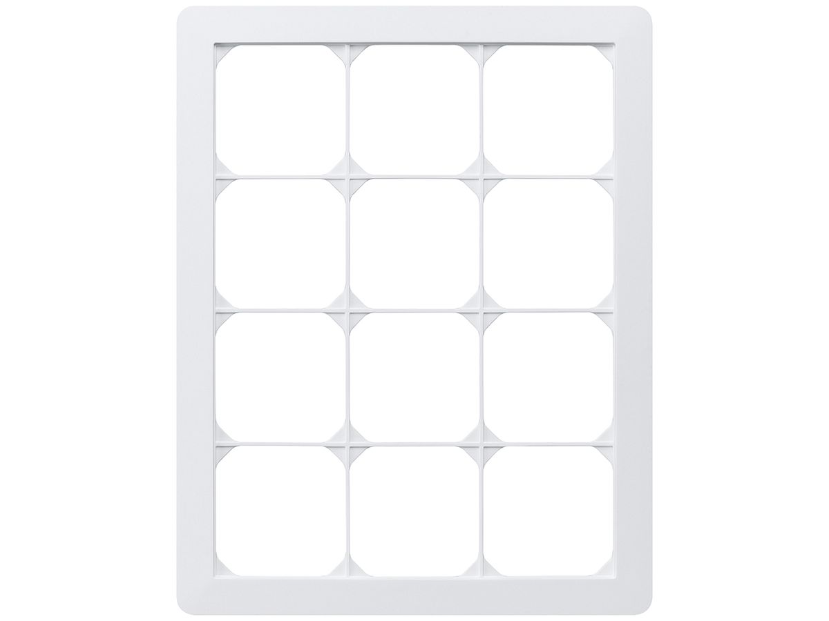 UP-Abdeckrahmen kallysto.trend 4×3 weiss 274×214mm