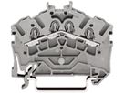 Durchgangsklemme WAGO TOPJOB S 2.5mm² 4L grau