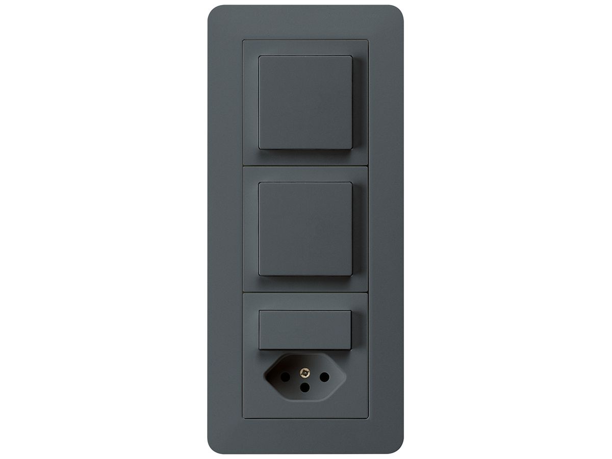 UP-Kombination kallysto.trend Gr.I-I-I vertikal 2×Schalter S3+S3/Typ 13 an
