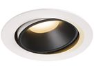 LED-Downlight SLV NUMINOS MOVE XL 37.4W 3300lm 2700K 40° DIM Ø190×118mm ws/sz