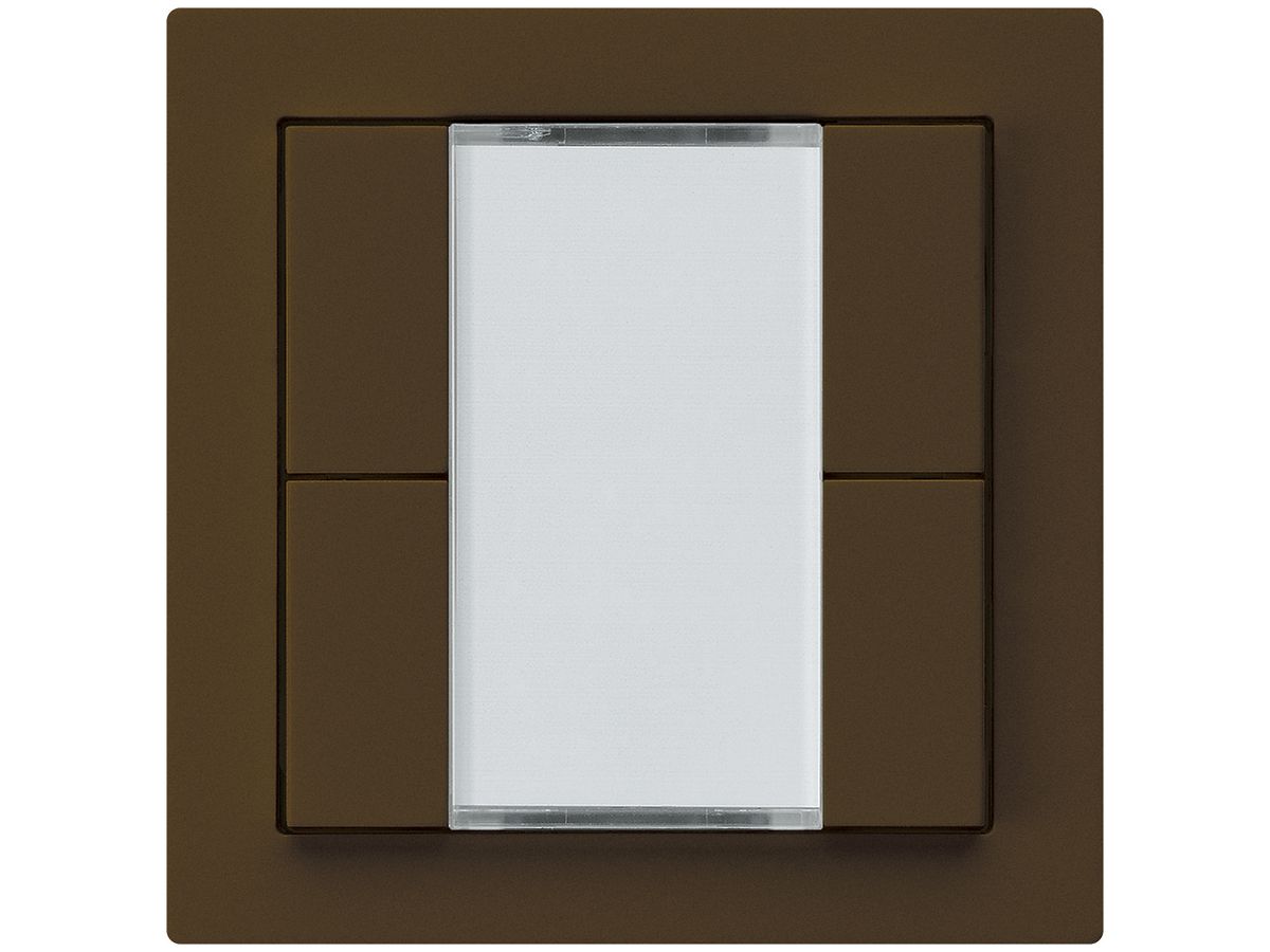 UP-Taster kallysto A KNX 4× s/e-link braun
