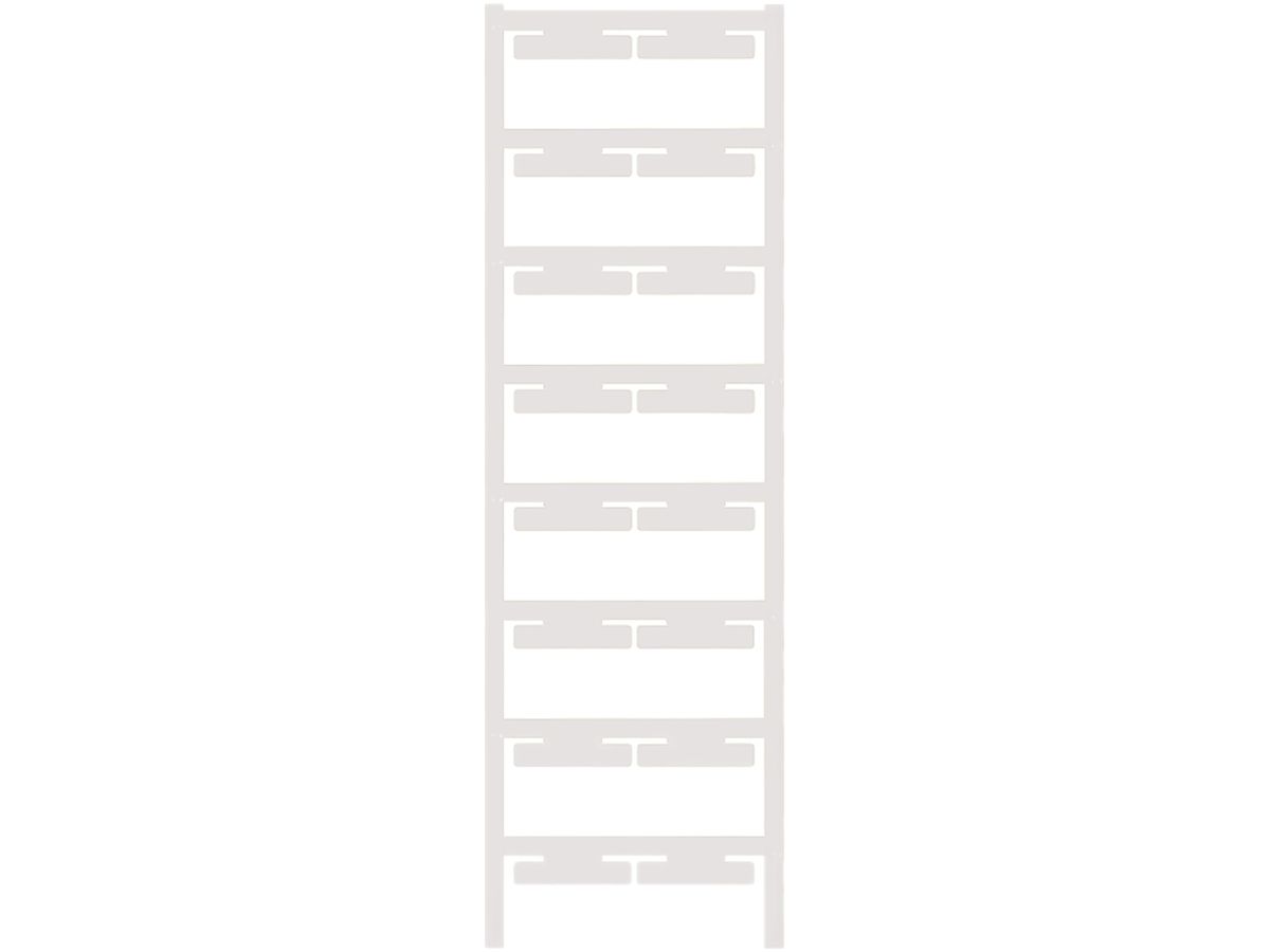 Kabelmarkierer Weidmüller MultiCard ELS 30×6mm PA66 weiss