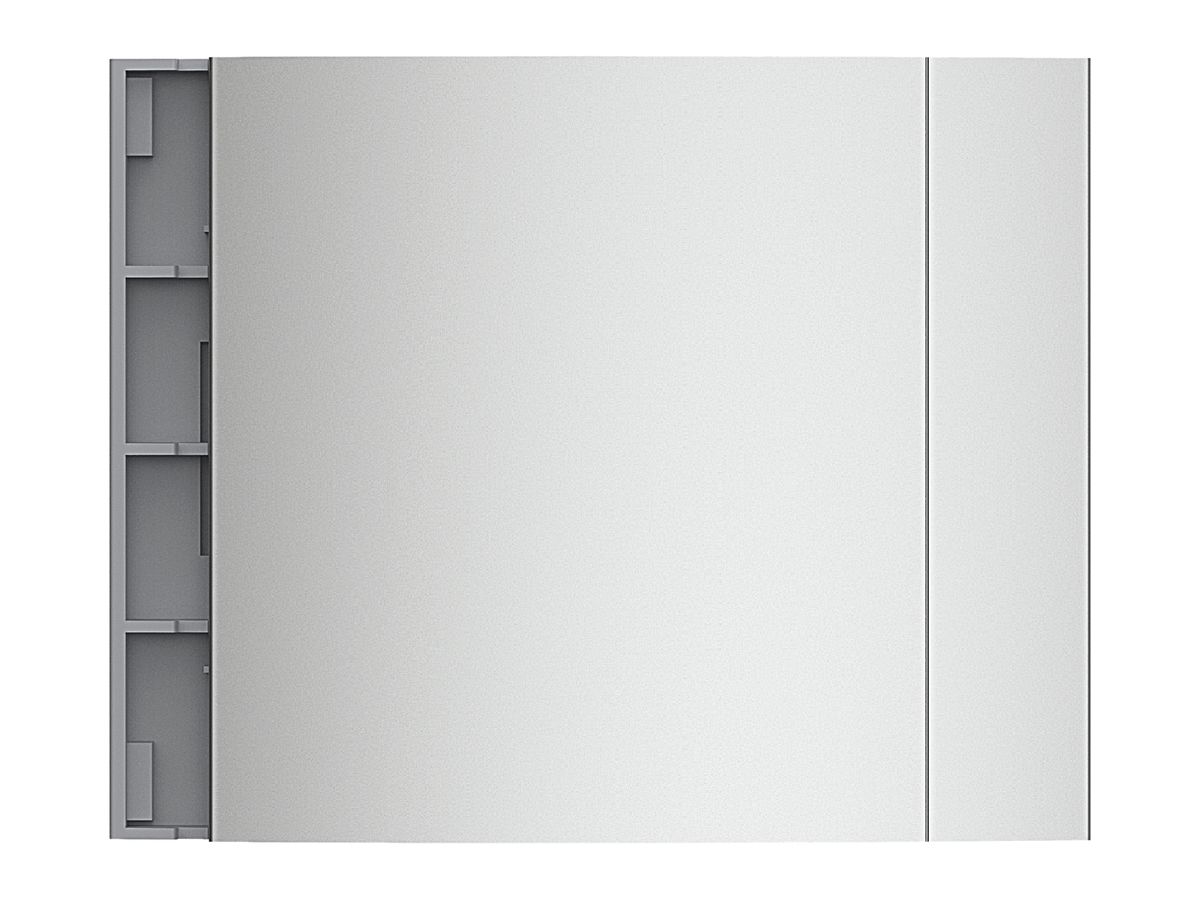 Frontblende mit Leermodul Sfera aluminium
