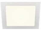 LED-Downlight SLV SENSER 18 SQUARE 12W 880lm 4000K 165/155×165/155×20mm weiss