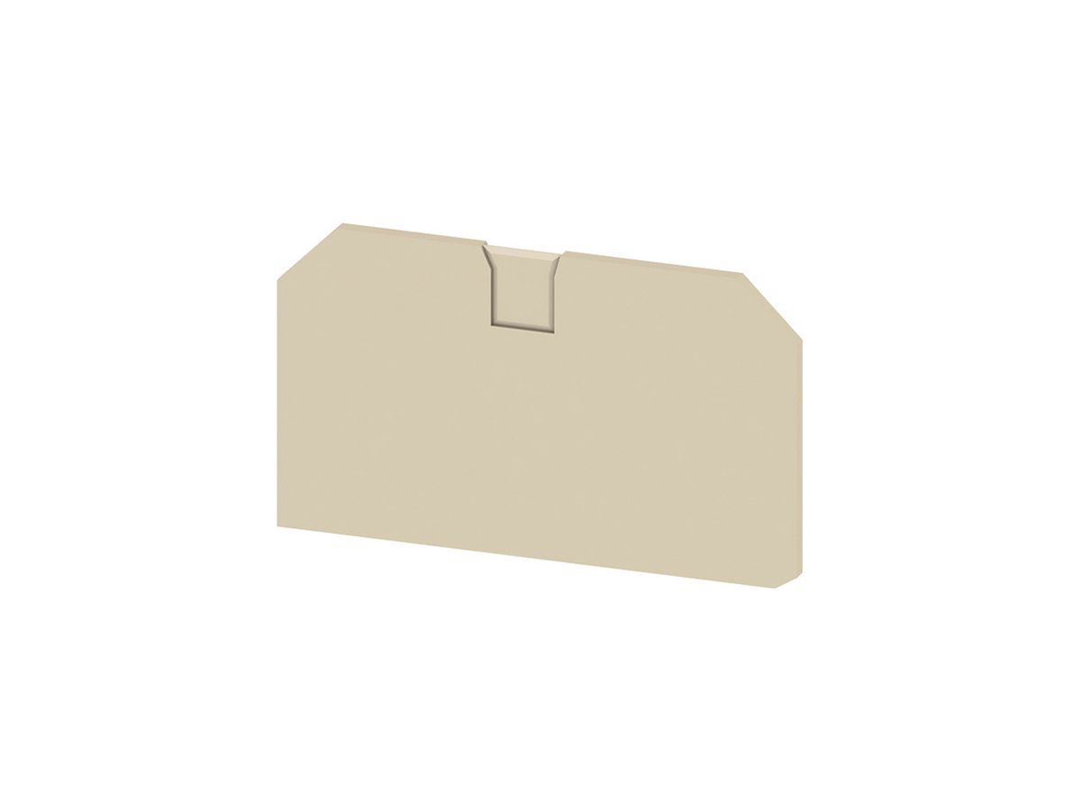 Abschlussplatte Weidmüller SLEP 2C 10mm² 2.2mm V0 beige
