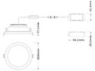 LED-Downlight LEDVANCE COMFORT OP 18W 2160lm 930/940 IP20/44 95° Ø160 weiss