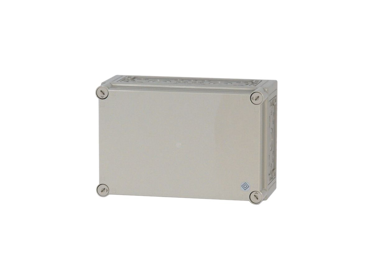 Apparategehäuse ETN CI-43E-150 250×375×175mm RAL7035 grau