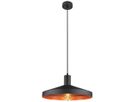 Pendelleuchte SLV LALU TETRA E27 1×7.5W DIM Ø360×160mm schwarz