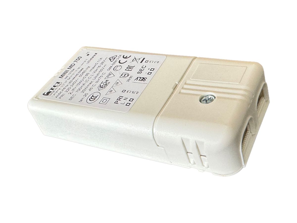 LED-Betriebsgerät Elektrogros MINI MD 11.2…20W 16…28V 700mA DIM