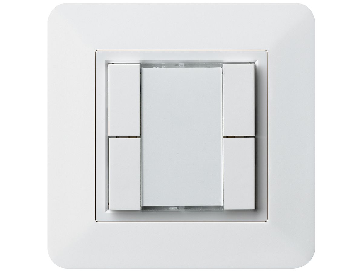 UP-Multifunktionstaster kallysto.trend KNX RF 4-fach weiss