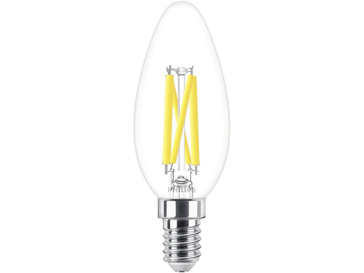 LED-Lampe Philips MAS LEDCandle E14 3.4W 470lm 2200…2700K DIM Kerze
