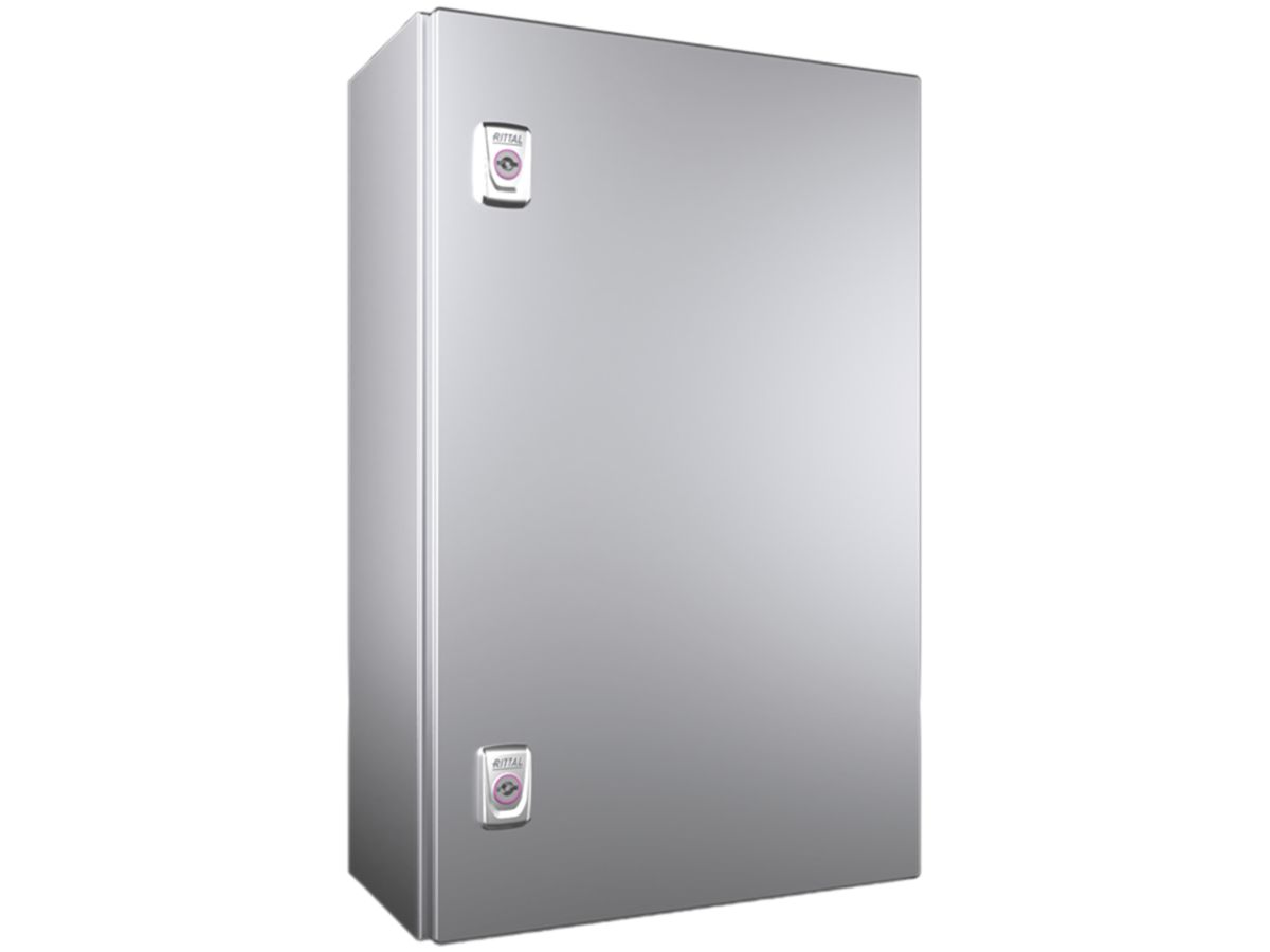 Kompakt-Schaltschrank Rittal AX, 1-türig, IP66, 380×600×210mm, Edelstahl V2A