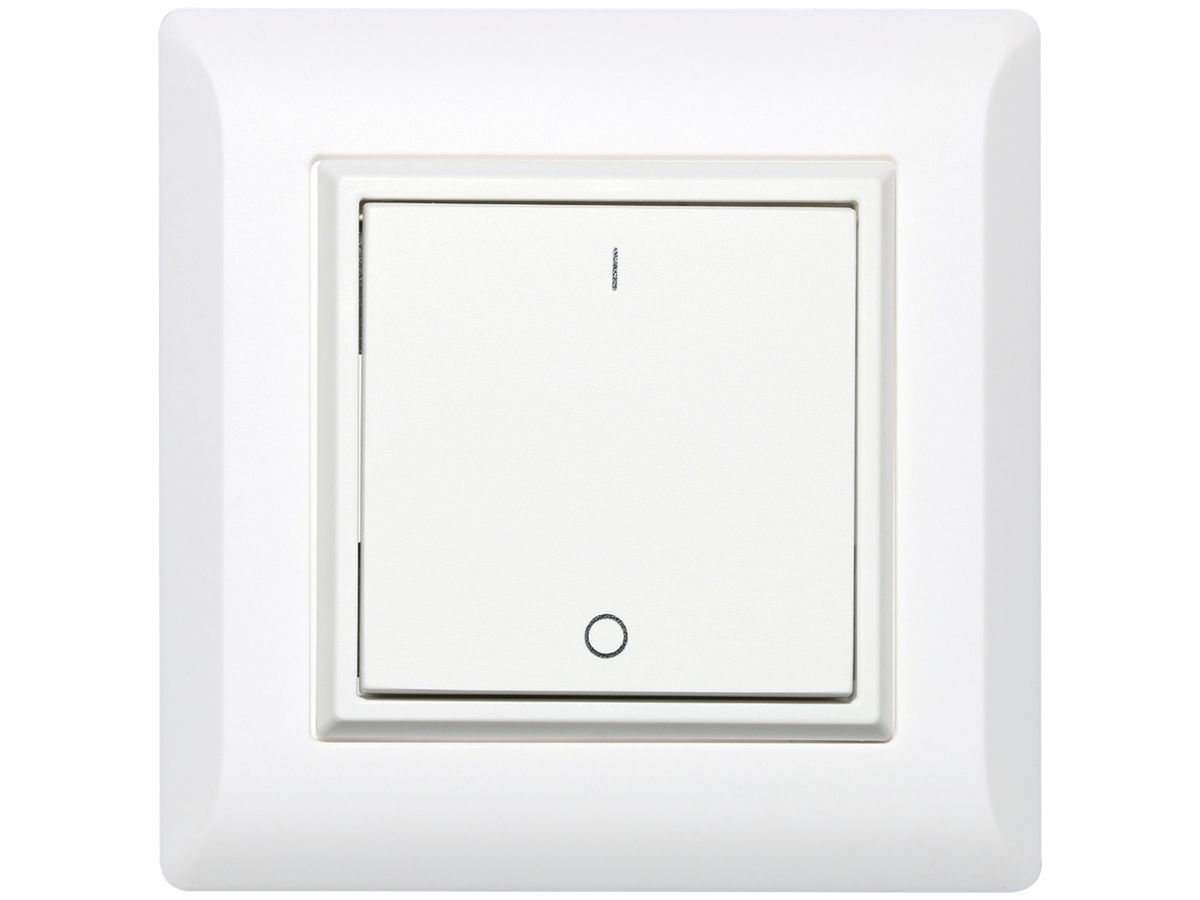AP-RF-Taster ALADIN EnOcean kallysto.line, 1-fach, weiss, I/0